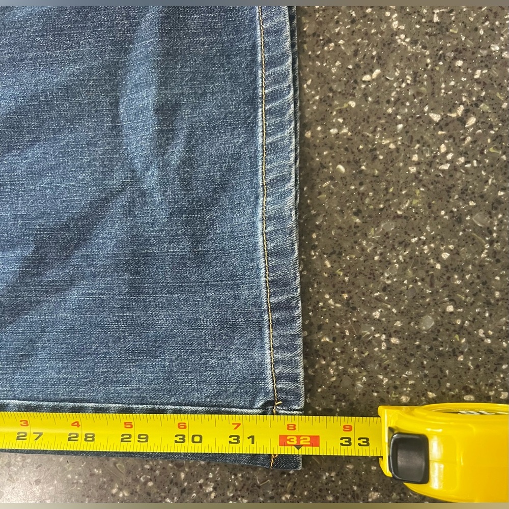 NWT Jones New York High Rise Salsbury 2 Wide Leg Patch Pocket Jeans Winter Boho - Picture 14 of 15